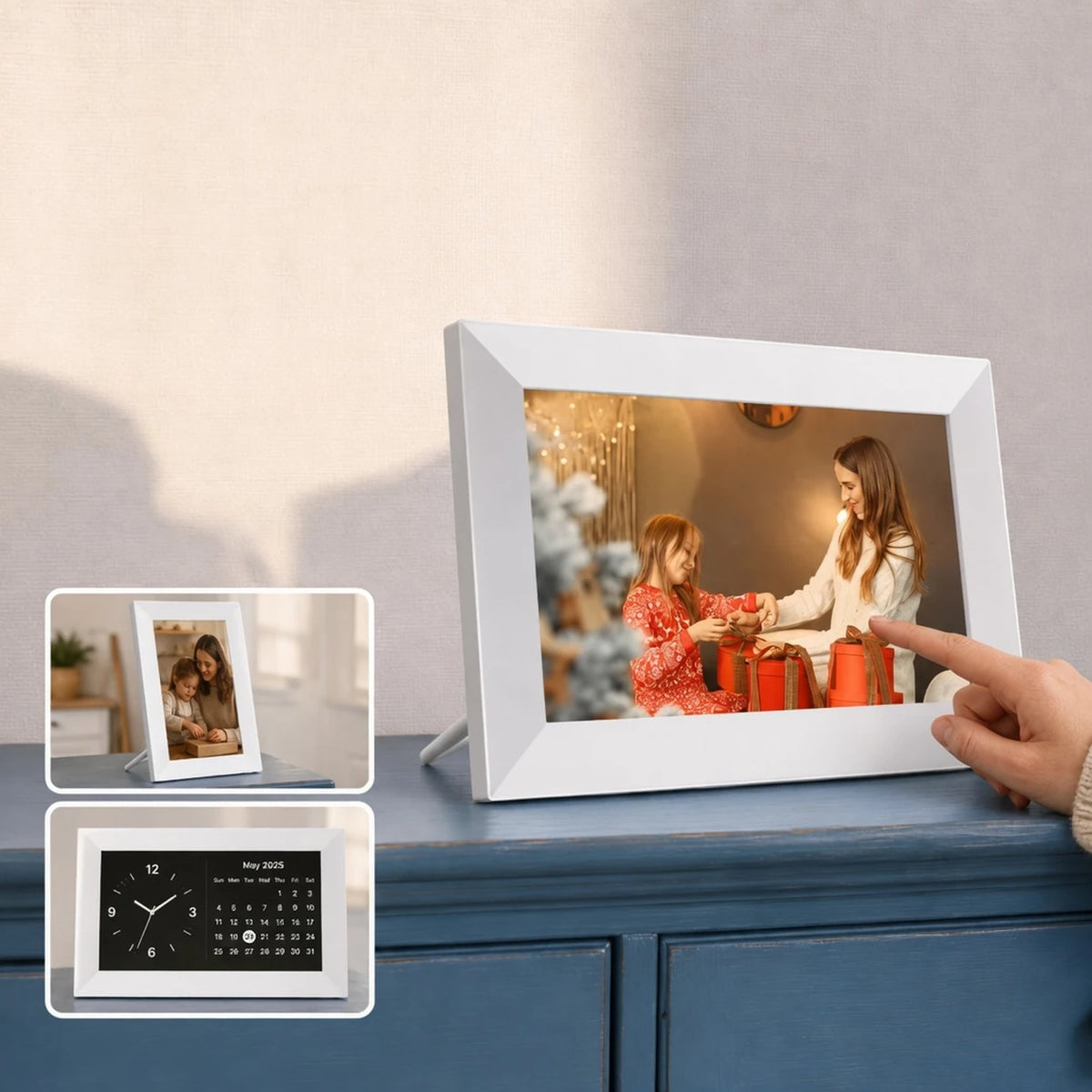 10.1-inch Frameo Digital Photo Frame, White 64 GB — key features — image 5 of 7